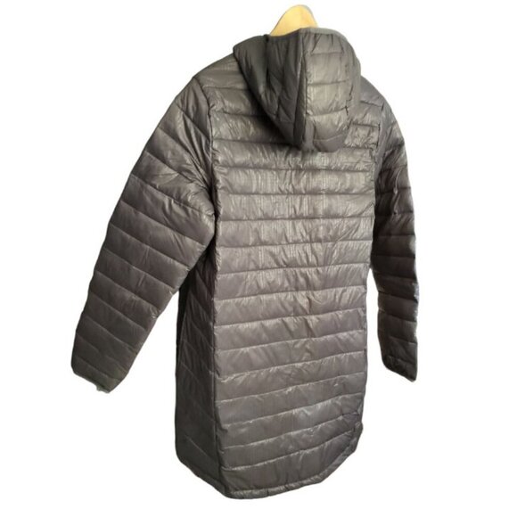 NWOT WIND RIVER Mid-length Puffer Parka Light-weight Hooded Jacket Grey - Picture 5 of 15